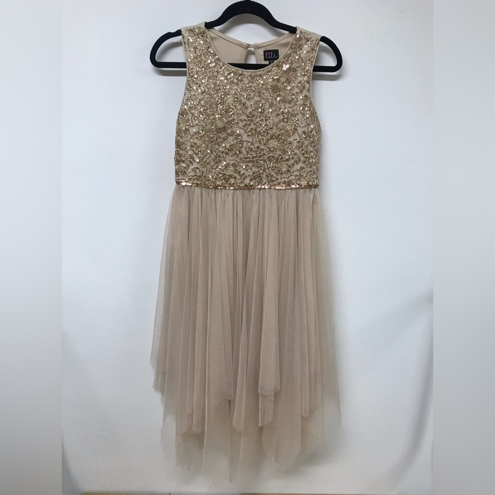 Little Girls Big Girls Sleeveless Church Easter Party Wedding Flower Girl Dress